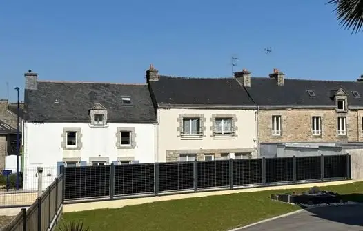 réalisation palissade photovoltaique